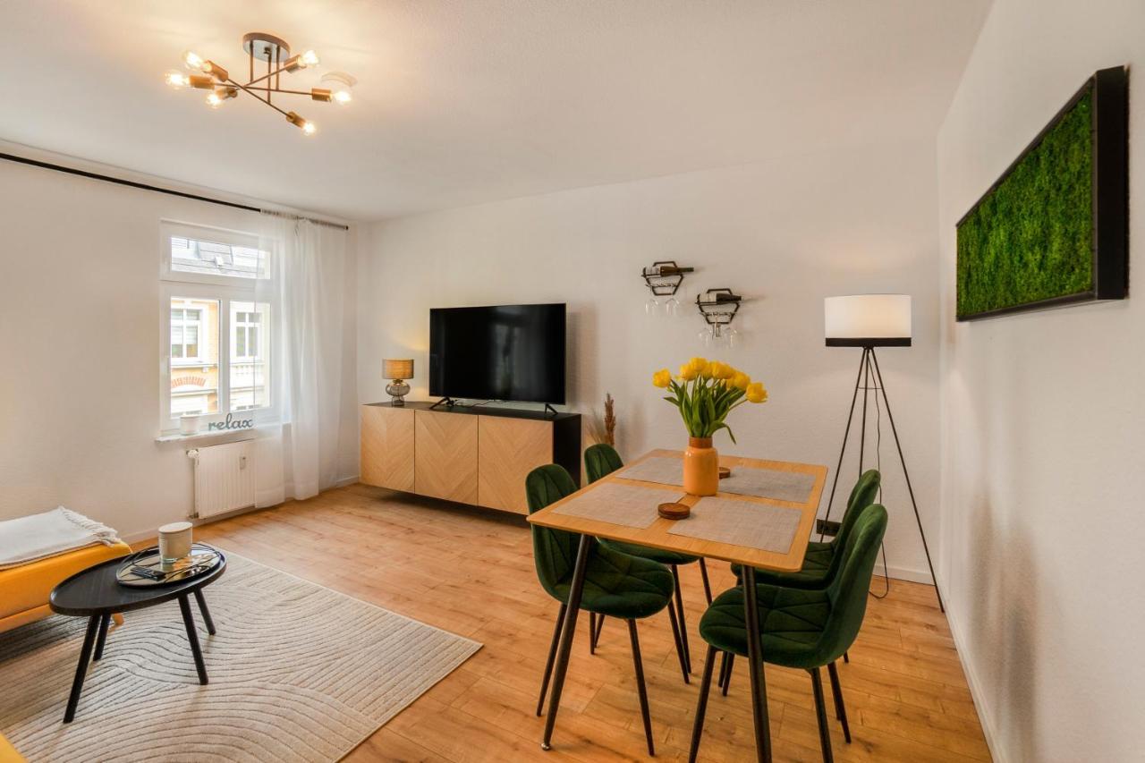 Ferienwohnung Levax Living - Cozy - Clarapark - Citynah Leipzig Exterior foto