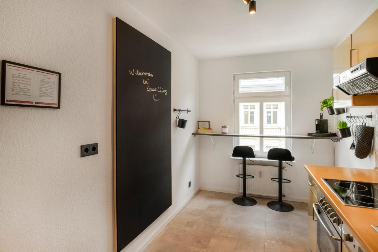 Ferienwohnung Levax Living - Cozy - Clarapark - Citynah Leipzig Exterior foto